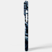 CHROME SKULL MIT FANTASY GRIFFINS Case-Mate iPhone HÜLLE (Rückseite / Links)