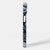 CHROME SKULL MIT FANTASY GRIFFINS Case-Mate iPhone HÜLLE (Rückseite / Rechts)