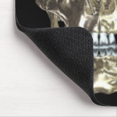 Chrome Skull Mouse Pad Mousepad (Ecke)