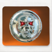 CHROME SKULL, Orange Agate Mousepad (Vorne)