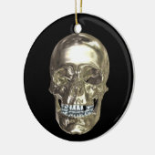Chrome Skull Ornament (Links)