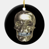 Chrome Skull Ornament (Hinten)