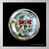 CHROME SKULL POSTER (Vorne)