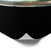 CHROME SKULL POSTER (Ecke)