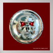 CHROME SKULL POSTER (Vorne)