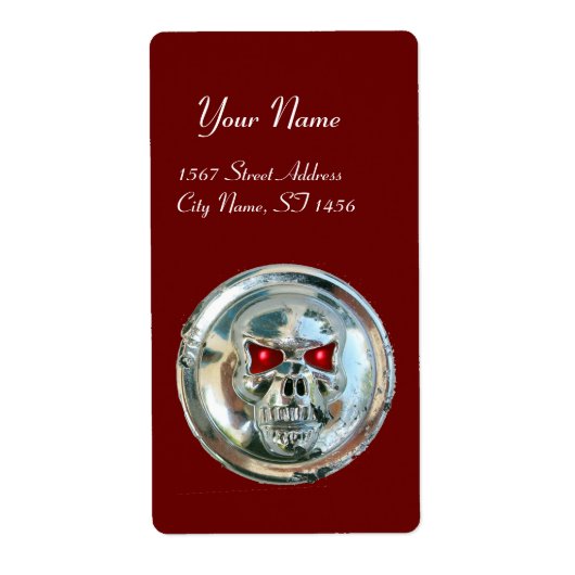CHROME SKULL Red (Vorne)