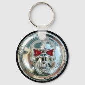 CHROME SKULL SCHLÜSSELANHÄNGER (Vorderseite)