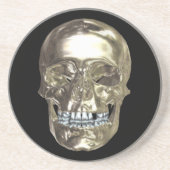 Chrome Skull Untersetzer (Vorne)