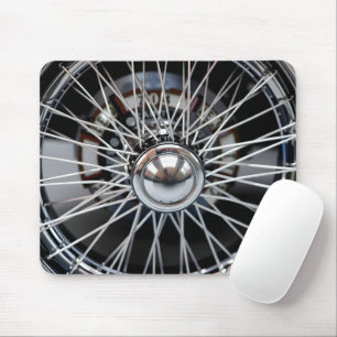 Chrome Spoke Elegance Mousepad