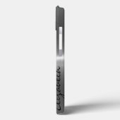 Chrome Stainless Steel Metall Look Case-Mate iPhone Hülle (Rückseite / Links)