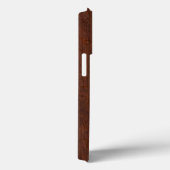 Chrome Star on Wet Mahogany Print Case-Mate iPhone Hülle (Rückseite / Rechts)