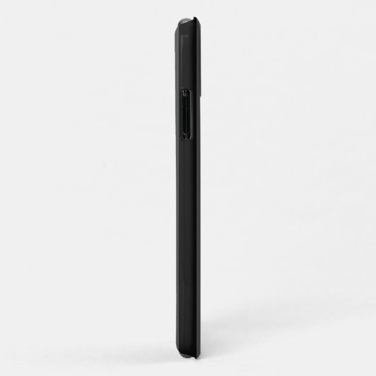 Chrome Style Black Ribbon Awareness Case-Mate iPhone Hülle (Hinten/Rechts)