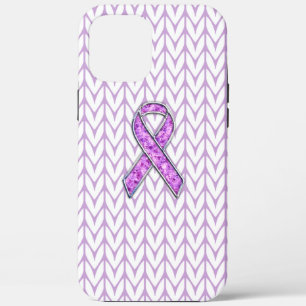 Chrome Style Crystal Rosa Band Aufklärungs Strickm Case-Mate iPhone Hülle