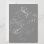 Chrome Style Pisces Zodiac Symbol auf Hevelius (Rückseite)