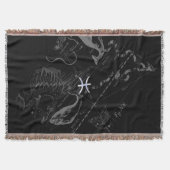 Chrome Style Pisces Zodiac Symbol auf Hevelius Decke (Vorderseite)