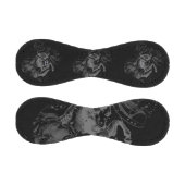 Chrome Style Taurus Zodiac-Zeichen auf Hevelius Bl Baseball (Paneele)