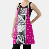 Chrome Sunrise auf Hot Pink Schürze (InSitu)