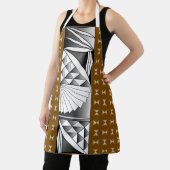 Chrome Sunrise on Brown Schürze (InSitu)