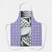 Chrome Sunrise on Dark Blue Schürze (Vorderseite)