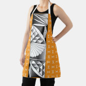 Chrome Sunrise on Orange Schürze (InSitu)