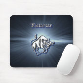 Chrome Taurus Mousepad (Mit Mouse)