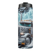 Chrome Truck Lightning Storm Highway Thermosbecher (Vorderseite)