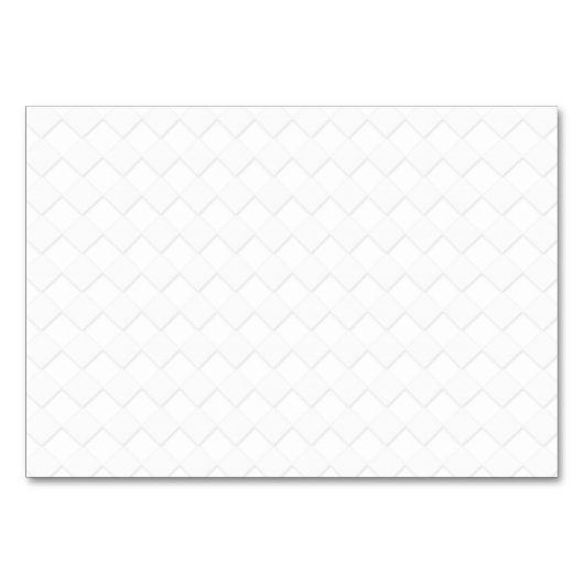 Chrome White Ribbon-Bewusstsein auf Schachbretter Tischnummer (Rückseite)