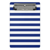 Chrome wie Anchor auf Blaustreifen der Nautischen Mini Klemmbrett (Vorderseite)