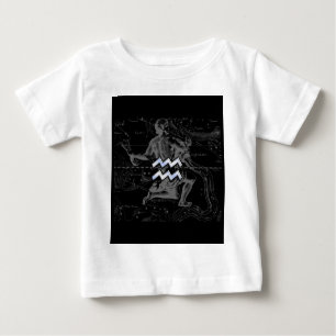 Chrome wie Aquarius-Zeichen auf Hevelius-Karte Baby T-shirt