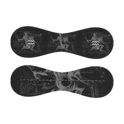 Chrome wie Aquarius Zodiac-Zeichen auf Hevelius 16 Baseball (Paneele)