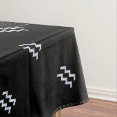 Chrome wie Aquarius Zodiac-Zeichen auf Hevelius 16 Tischdecke (Beispiel)