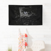 Chrome wie Aries Zodiac Sign auf Hevelius Banner (Insitu)