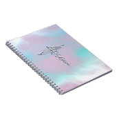 Chrome wie Caduceus Medical Symbol Mother Pearl Notizblock (Rechte Seite)