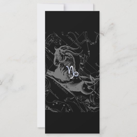 Chrome wie Capricorn Zodiac Sign auf Hevelius (Vorderseite)