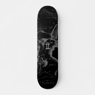 Chrome wie Gemini Zodiac Sign auf Hevelius 1690 Skateboard