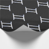 Chrome wie Gemini Zodiac Symbol Geschenkpapier (Ecke)