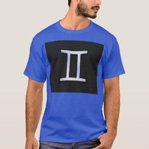Chrome wie Gemini Zodiac Symbol T-Shirt