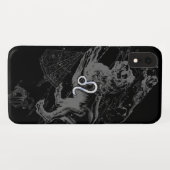 Chrome wie Leo Zodiac Sign auf Hevelius 1690 Case-Mate iPhone Hülle (Rückseite (Horizontal))