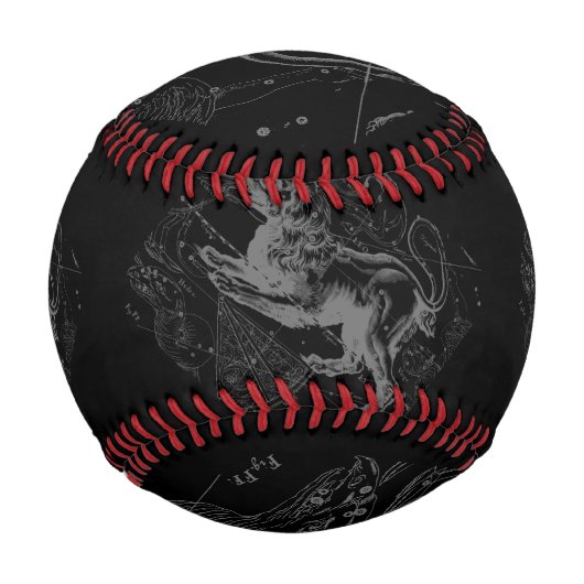Chrome wie Leo Zodiac Sign auf Hevelius Baseball (Vorderseite)