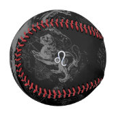 Chrome wie Leo Zodiac Sign auf Hevelius Baseball (Vorderseite Links)