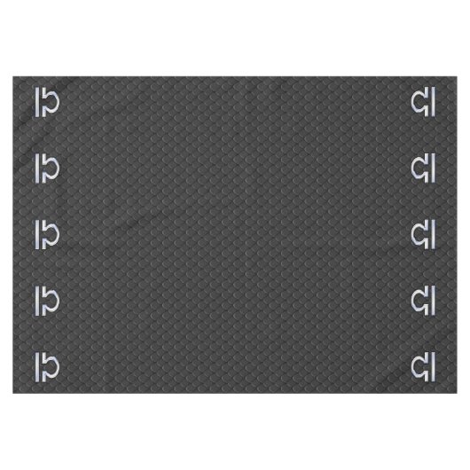 Chrome wie Libra Zodiac Symbol Schlange Hautdekor Tischdecke (Vorderseite (Horizontal))