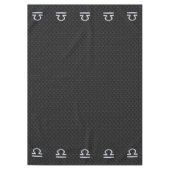 Chrome wie Libra Zodiac Symbol Schlange Hautdekor Tischdecke (Vorderseite)