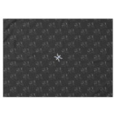 Chrome wie Pisces Zodiac Sign auf Hevelius Tischdecke (Vorderseite (Horizontal))