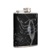 Chrome wie Scorpio Zodiac Sign auf Hevelius Flachmann (Rechts)