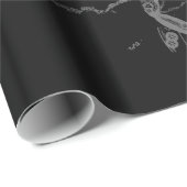 Chrome wie Scorpio Zodiac Symbol auf Hevelius Geschenkpapier (Rolleneckpunkt)