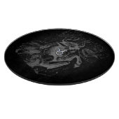 Chrome wie Taurus-Zeichen auf Hevelius Schneidebrett (Ecke)