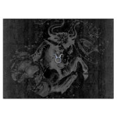 Chrome wie Taurus-Zeichen auf Hevelius Schneidebrett (Vorderseite)