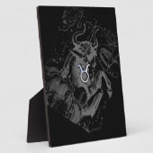 Chrome wie Taurus Zodiac auf Hevelius Black Fotoplatte (Seite)
