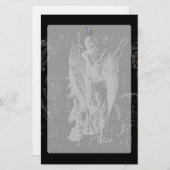 Chrome wie Virgo Zodiac Sign auf Hevelius in Schwa Briefpapier (Vorne/Hinten)