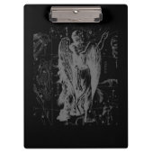 Chrome wie Virgo Zodiac Sign auf Hevelius in Schwa Klemmbrett (Vorderseite)